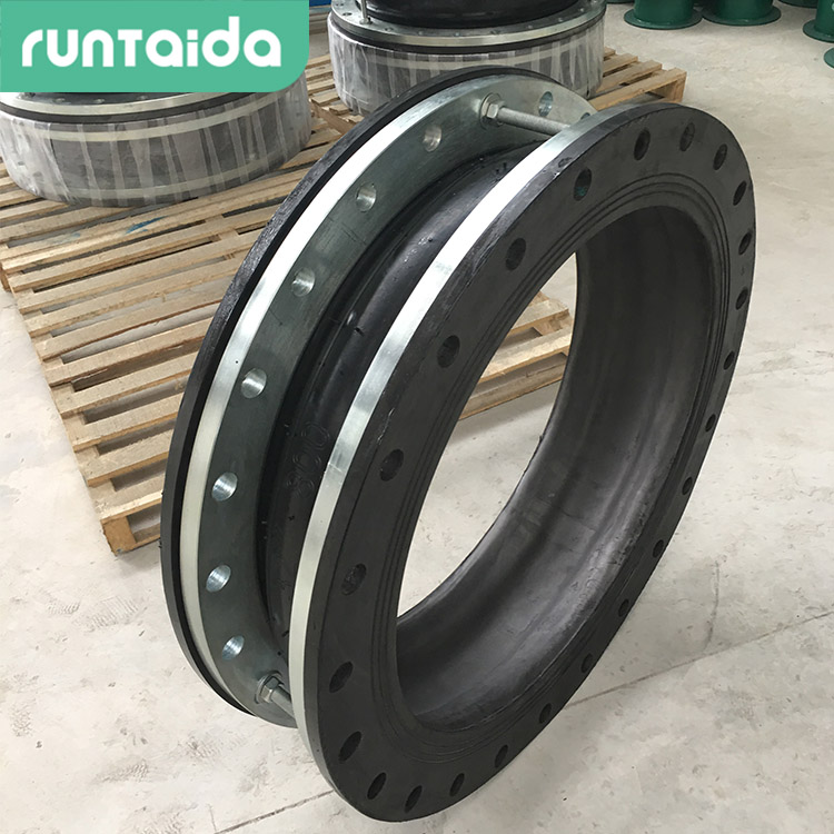 潤泰(tài)達—端麵全密封橡(xiàng)膠接頭 大口徑加限位橡膠接(jiē)頭 大翻(fān)邊橡膠接頭